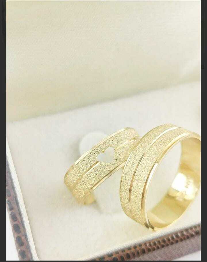 Alianças para noivado e casamento - Modelo 15