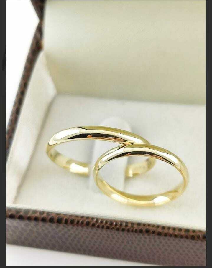 Alianças para noivado e casamento - Modelo 26