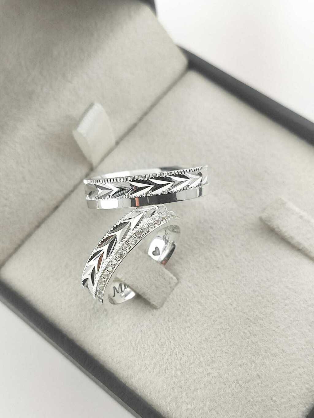 Alianças para namoro e compromisso - Modelo 02