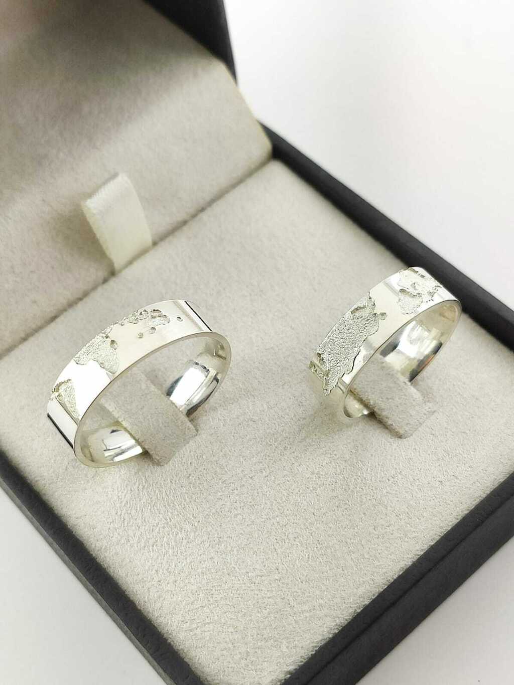 Alianças para namoro e compromisso - Modelo 04