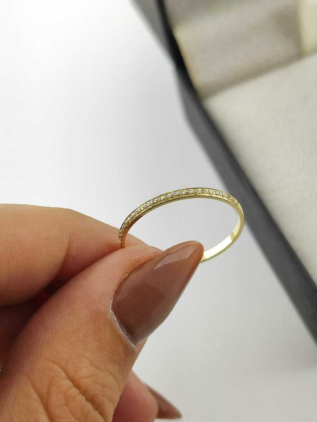 anéis aparadores em ouro 18k - Modelo 01