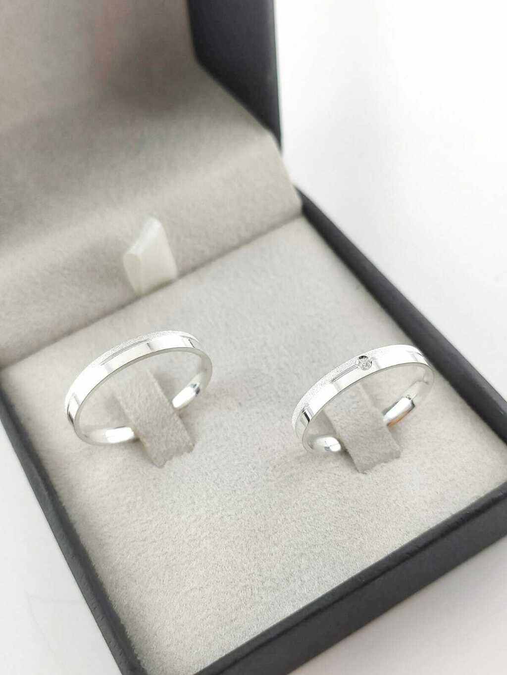 Alianças para namoro e compromisso - Modelo 36