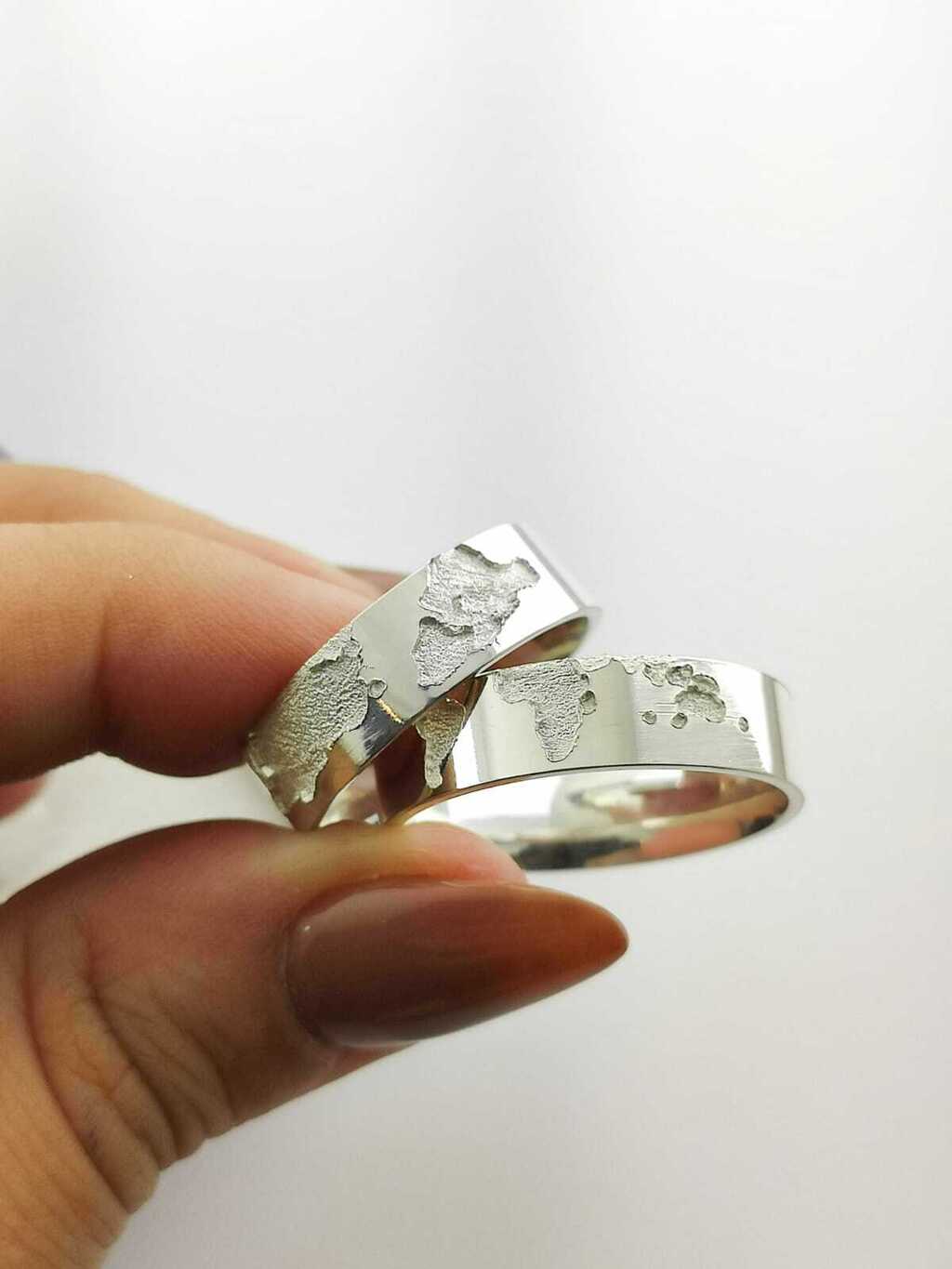 Alianças para namoro e compromisso - Modelo 04