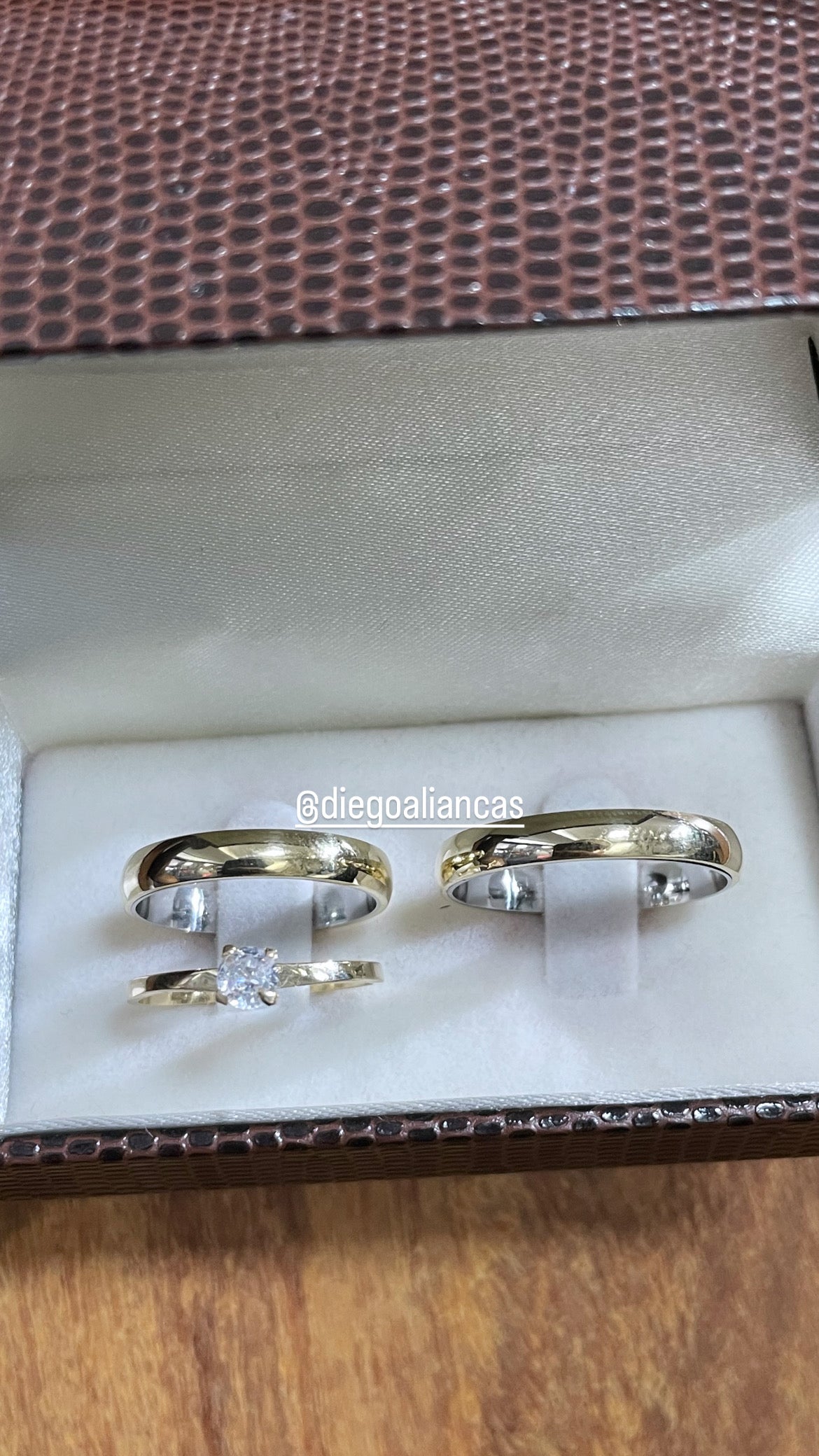 Alianças de Moeda Antiga 4 MM