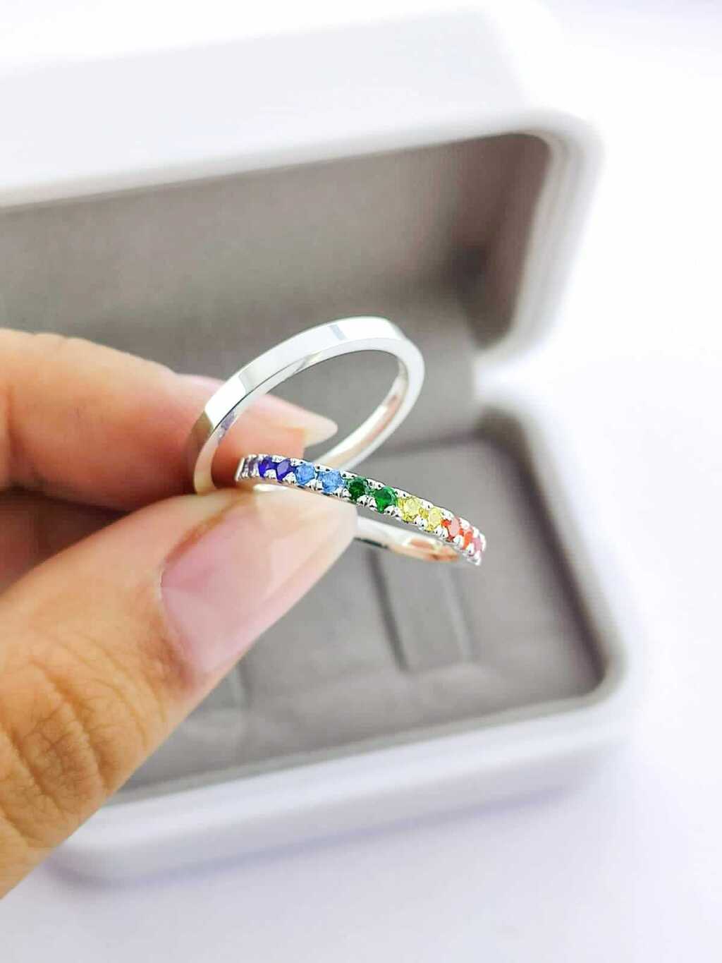 Alianças para namoro e compromisso - Modelo 65