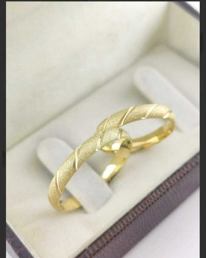 Alianças para noivado e casamento - Modelo 32
