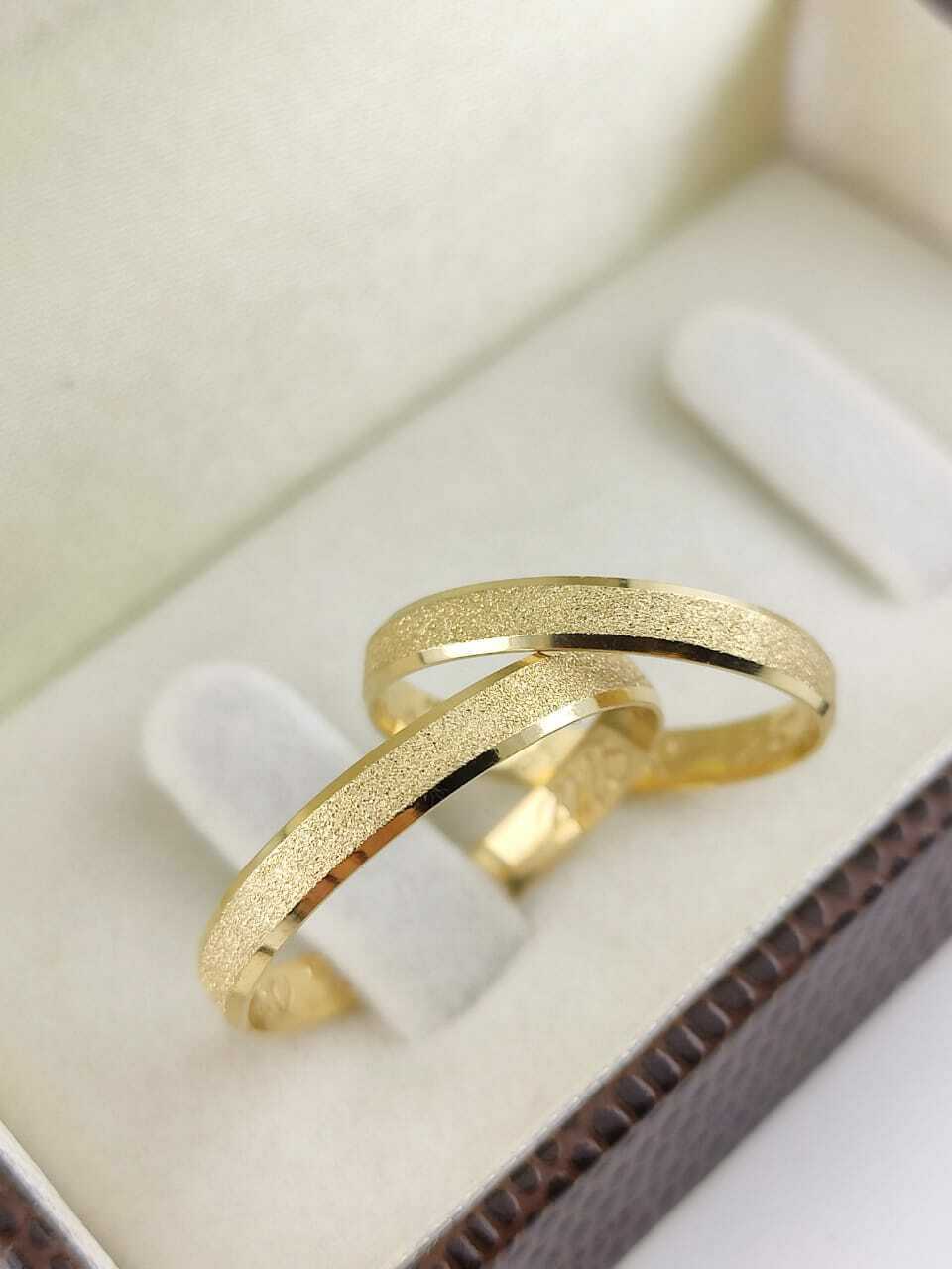 Alianças para noivado e casamento - Modelo 126