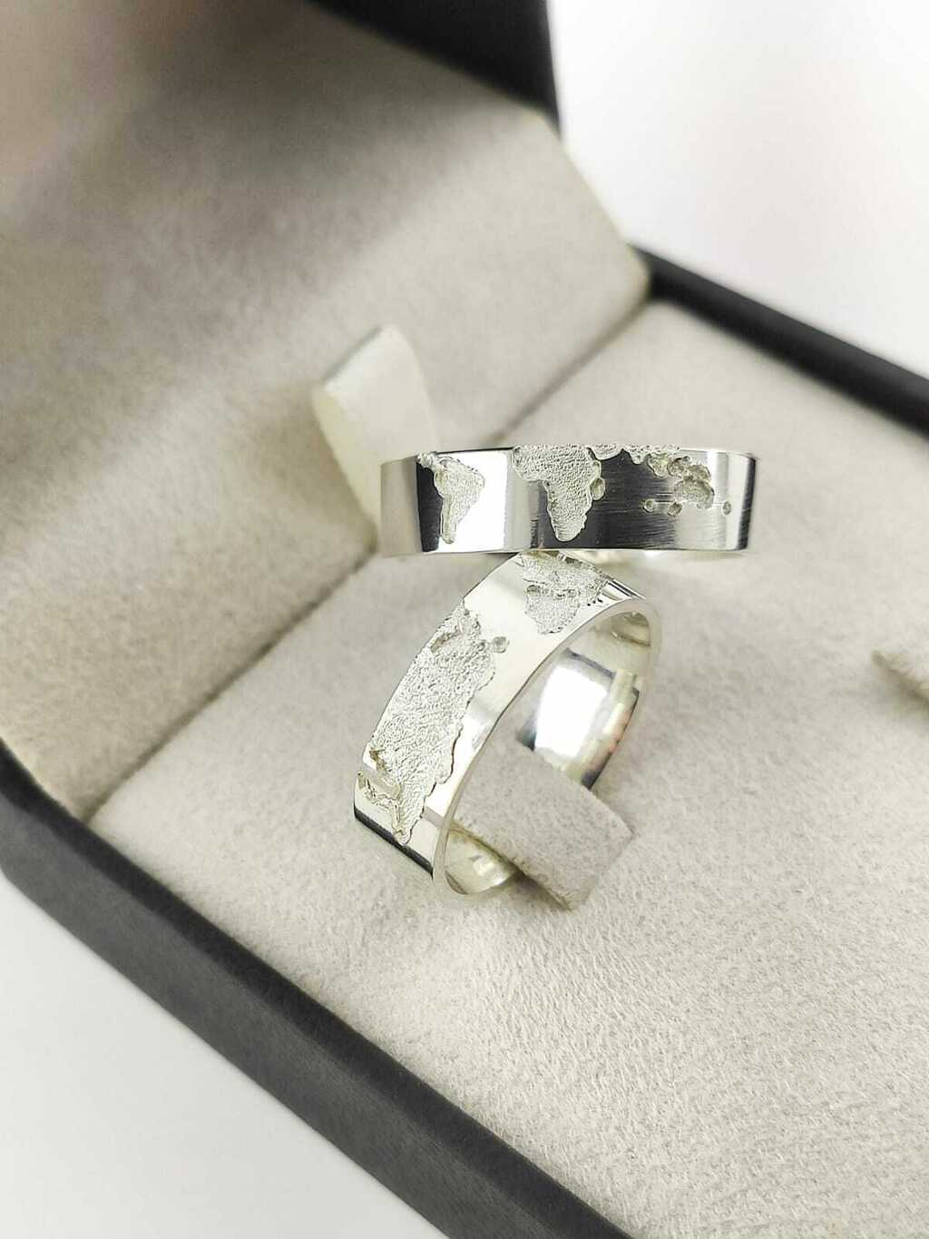 Alianças para namoro e compromisso - Modelo 04