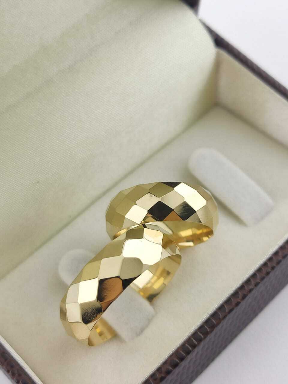 Alianças para noivado e casamento - Modelo 116
