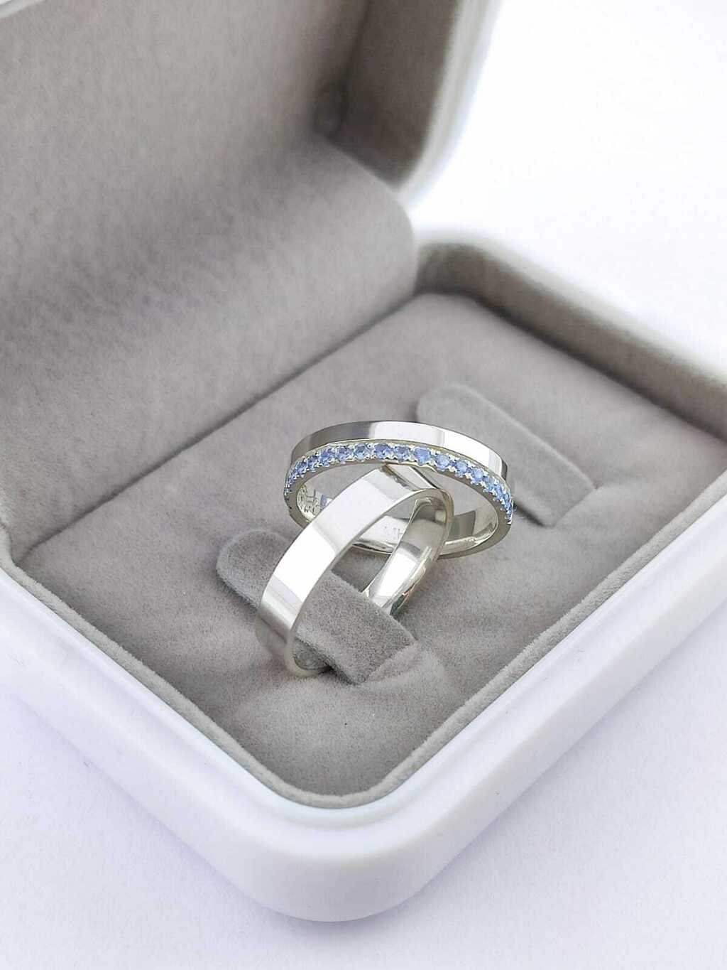 Alianças para namoro e compromisso - Modelo 53