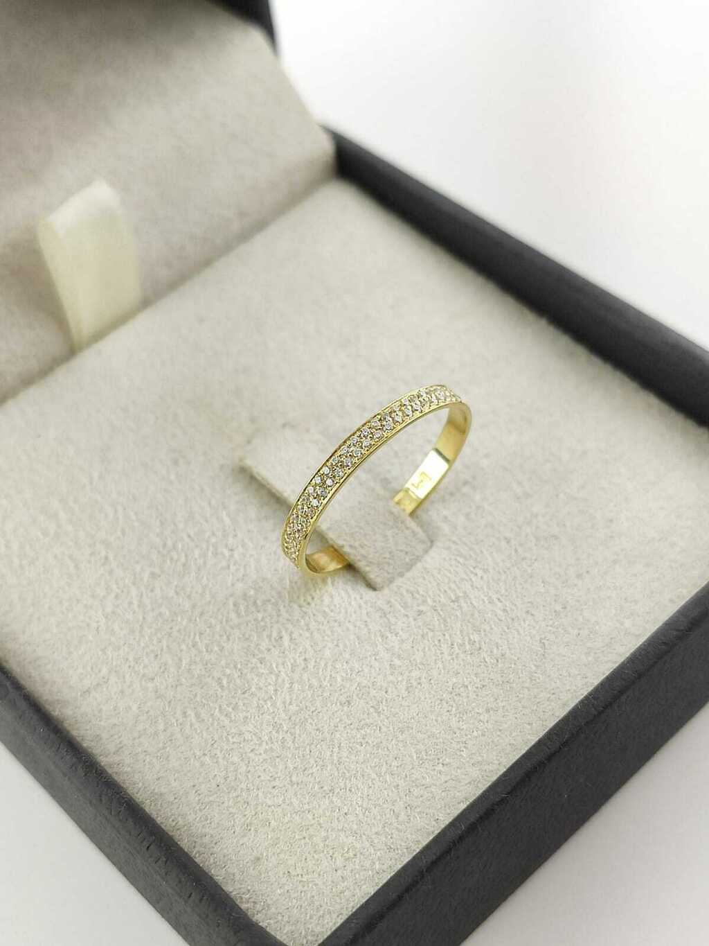 anéis aparadores em ouro 18k - Modelo 04