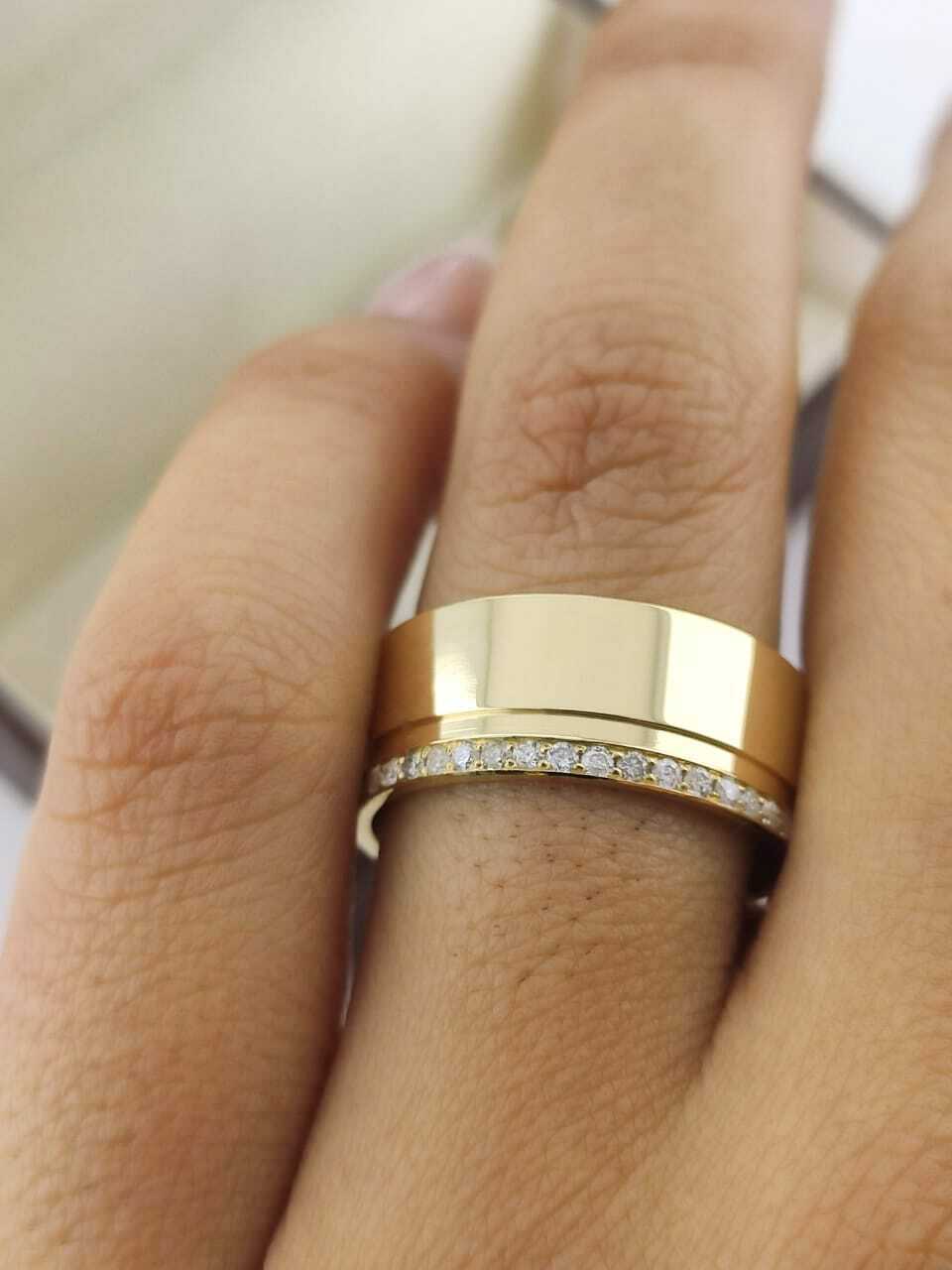 Alianças para noivado e casamento - Modelo 113