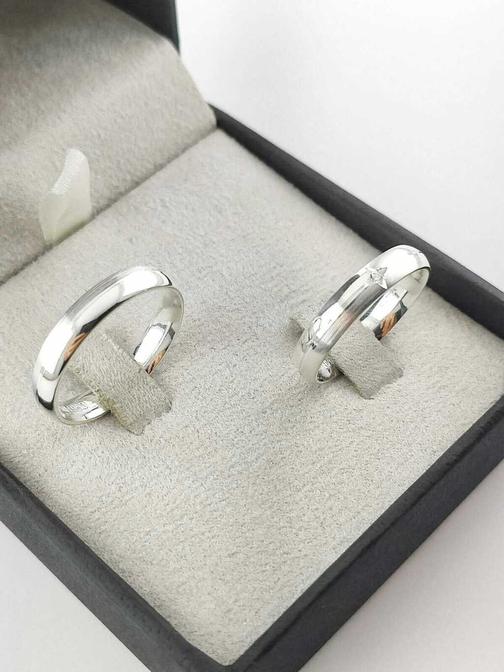 Alianças para namoro e compromisso - Modelo 25