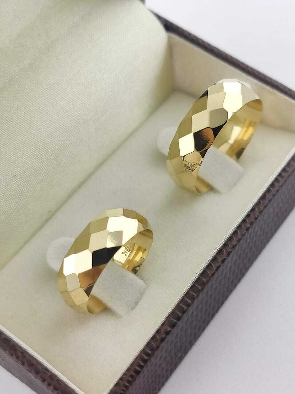 Alianças para noivado e casamento - Modelo 116