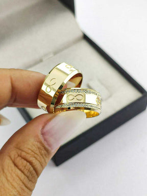 Alianças para noivado e casamento - Modelo 154