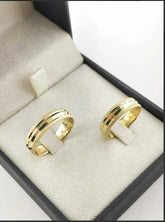 Alianças para noivado e casamento - Modelo 40