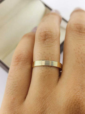 Alianças para noivado e casamento - Modelo 107