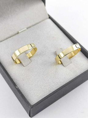 Alianças para noivado e casamento - Modelo 99