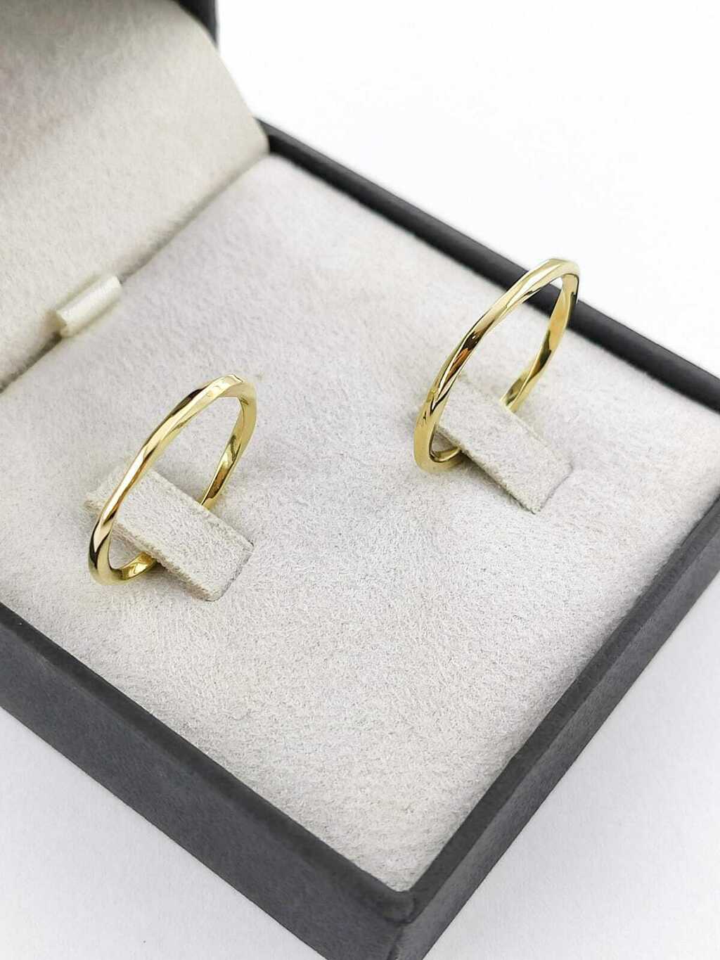 Alianças para noivado e casamento - Modelo 82