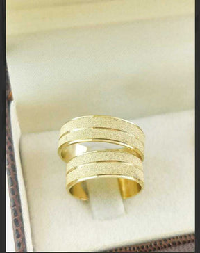 Alianças para noivado e casamento - Modelo 16