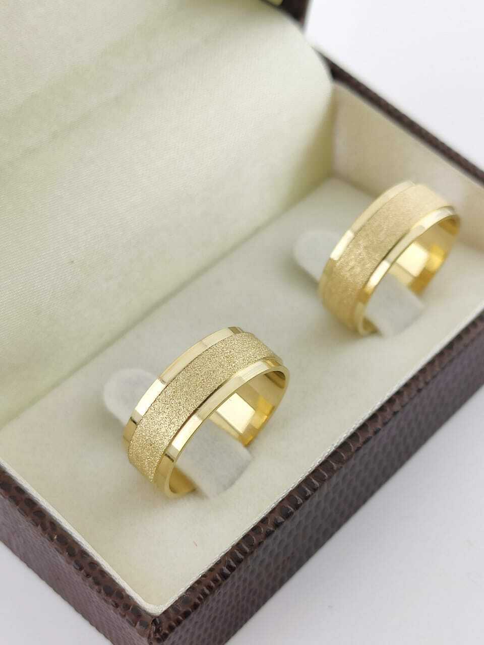 Alianças para noivado e casamento - Modelo 121