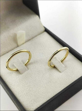 Alianças para noivado e casamento - Modelo 42