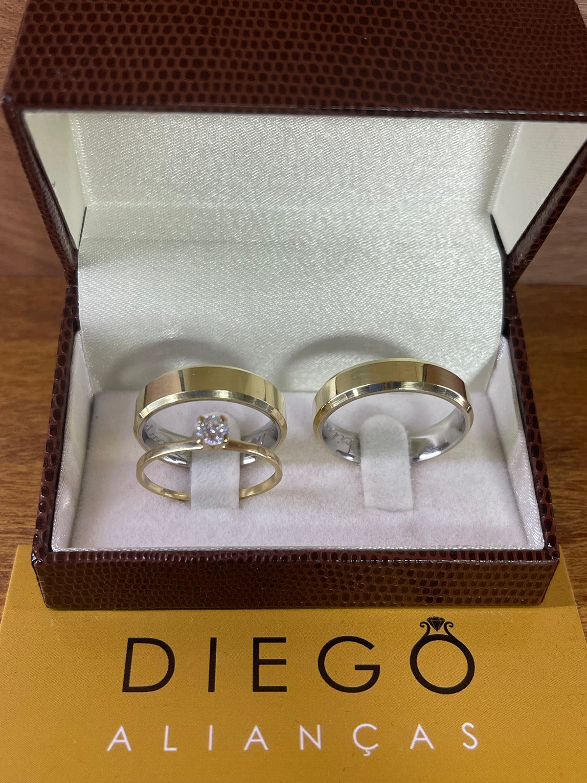 Alianças de Moeda Antiga 6MM