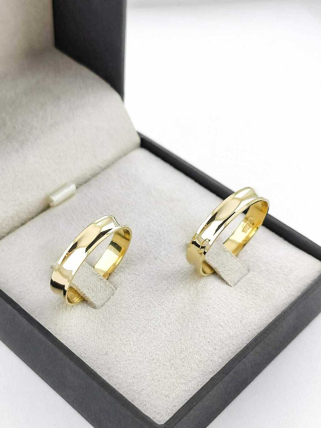 Alianças para noivado e casamento - Modelo 84