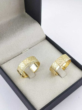 Alianças para noivado e casamento - Modelo 148