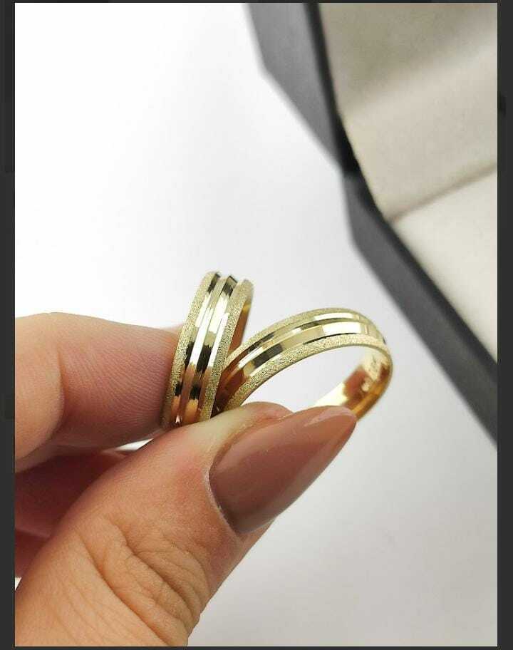 Alianças para noivado e casamento - Modelo 40