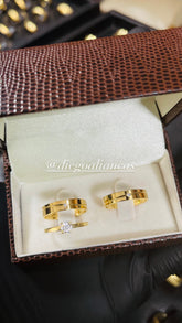 Alianças de Ouro18k Noivado e Casamento