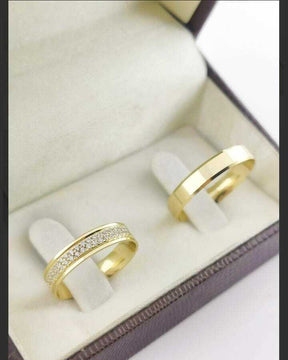 Alianças para noivado e casamento - Modelo 31