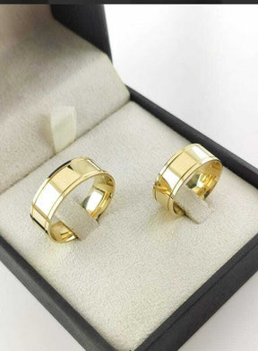 Alianças para noivado e casamento - Modelo 41