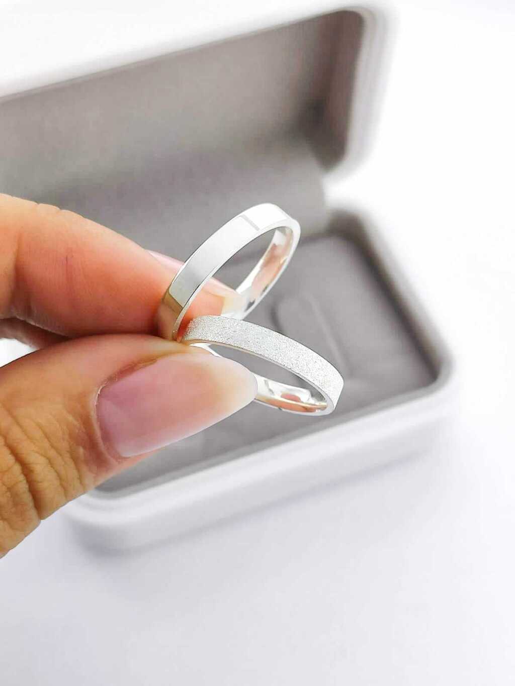 Alianças para namoro e compromisso - Modelo 57