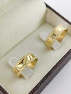 Alianças para noivado e casamento - Modelo 106
