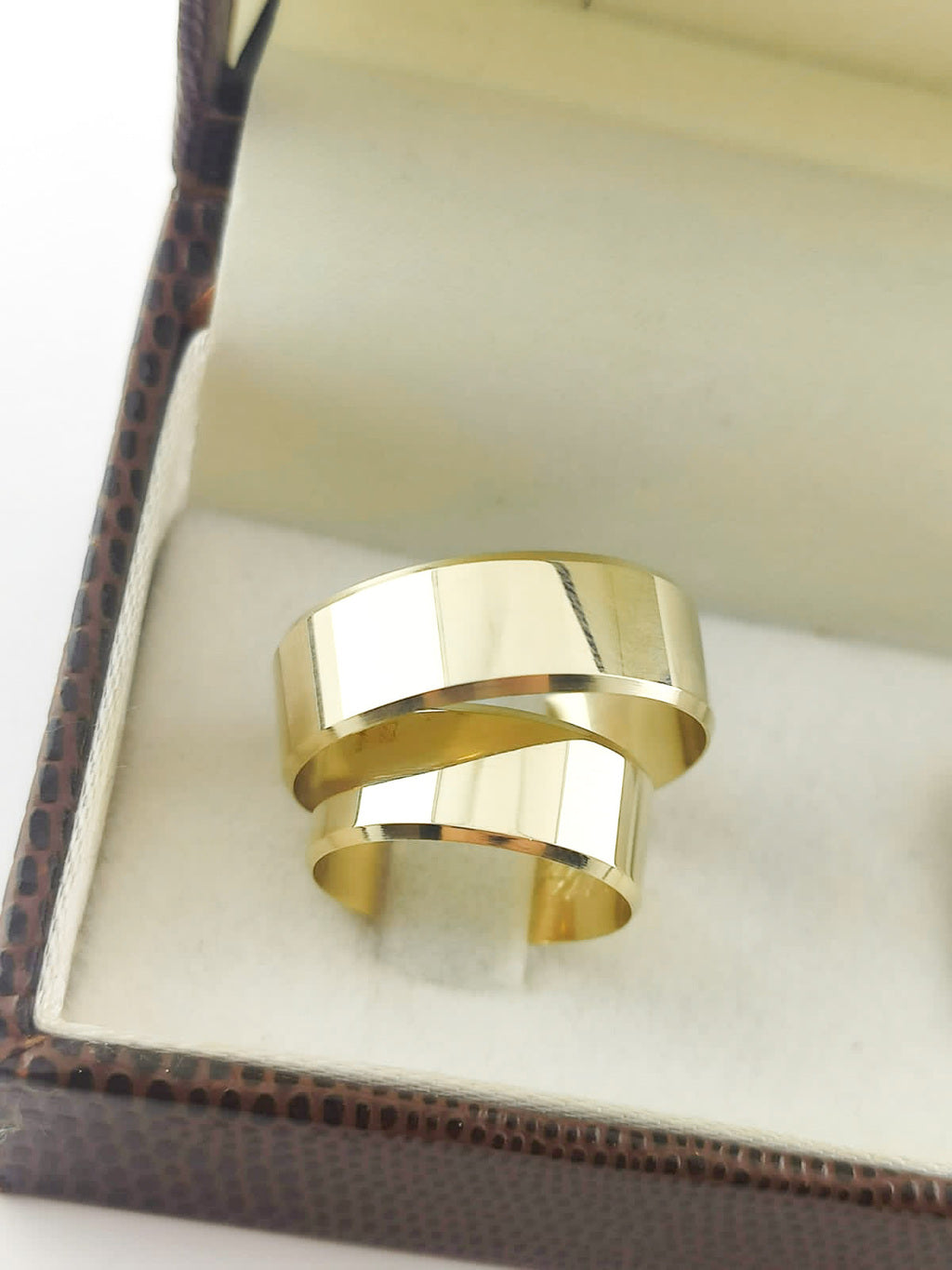 Alianças de casamento - Banhado a Ouro18k - Modelo 06