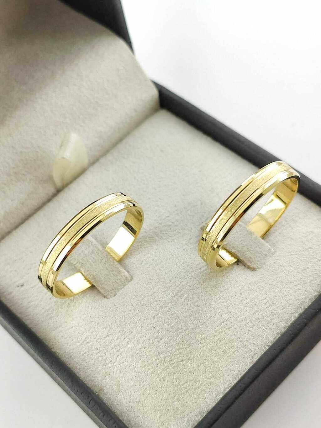 Alianças para noivado e casamento - Modelo 67