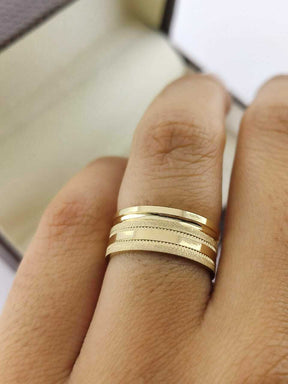 Alianças para noivado e casamento - Modelo 115