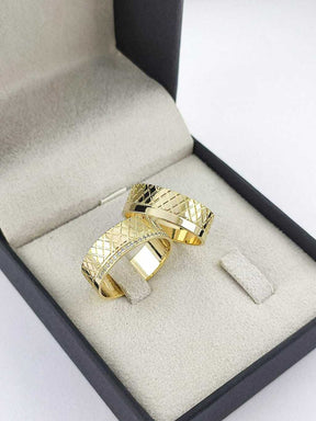 Alianças para noivado e casamento - Modelo 148