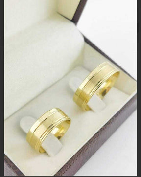 Alianças para noivado e casamento - Modelo 29