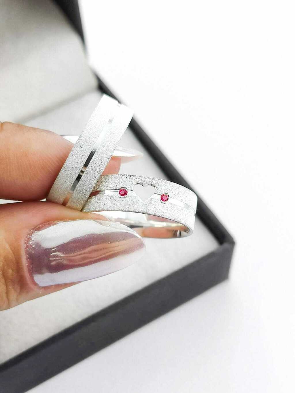 Alianças para namoro e compromisso - Modelo 45