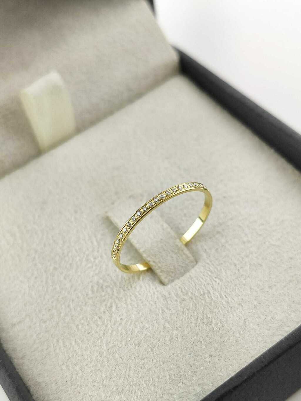 anéis aparadores em ouro 18k - Modelo 01