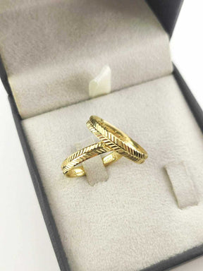 Alianças para noivado e casamento - Modelo 75