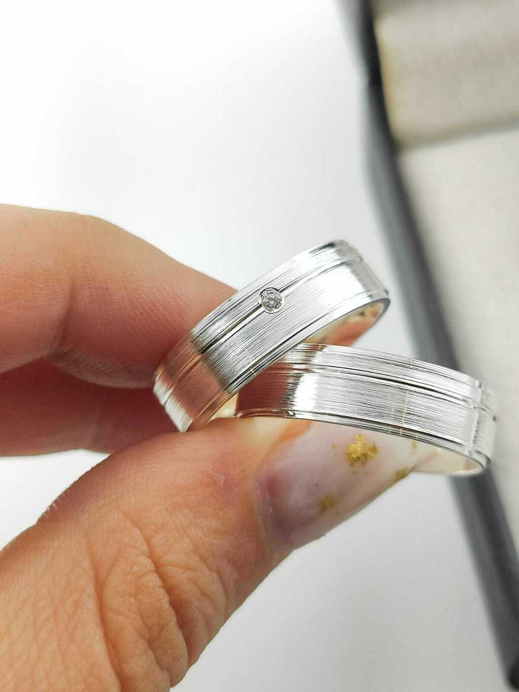 Alianças para namoro e compromisso - Modelo 11