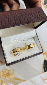 Alianças de Ouro18k Noivado e Casamento