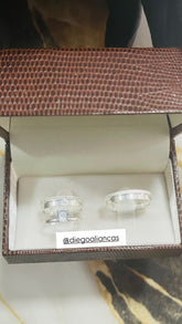 Alianças de Prata Namoro e Compromisso