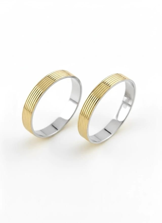 Alianças de Moeda Antiga 4.5MM