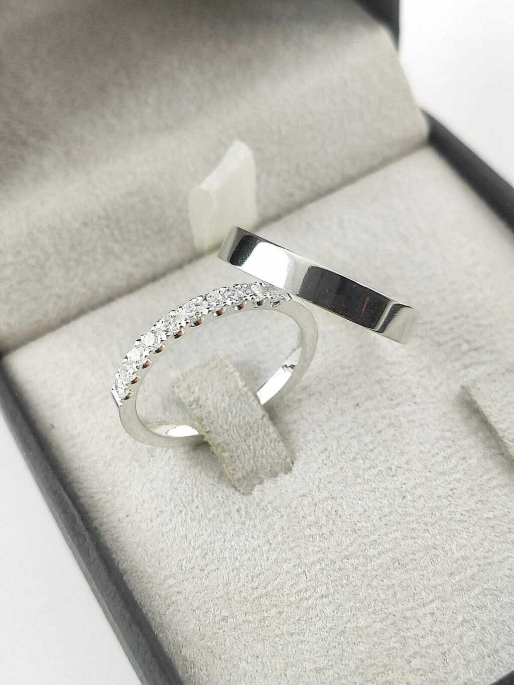 Alianças para namoro e compromisso - Modelo 27