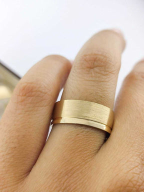 Alianças para noivado e casamento - Modelo 128