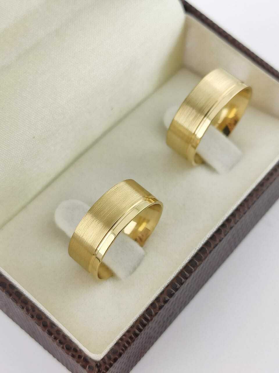 Alianças para noivado e casamento - Modelo 128